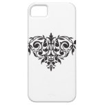 Copie baroque de chandelier fleur di lis de silhou coques iPhone 5