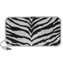 Copie blanche de tigre haut-parleurs mobiles