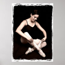 Copie classique de ballerine poster