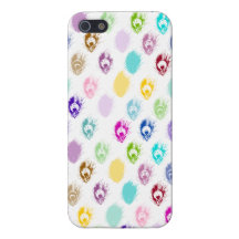 Copie colorée de plume de paon iPhone 5 case