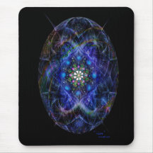 copie cosmique d'oeufs tapis de souris