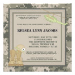 copie d'ACU de Camo d'ARMÉE d'invitation du baby s