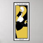 Copie d'affiche : Aubrey Beardsley "le livre jaune