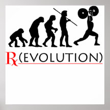 Copie d'affiche de diagramme d'évolution de Rx