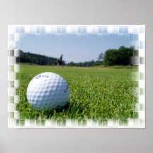 Copie d'affiche de fairway de golf