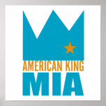 Copie d'affiche de MIMS - roi américain de MIA