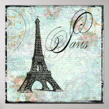 Copie d'affiche de Paris de Tour Eiffel