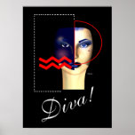 Copie d'art de diva poster