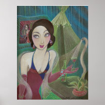 Copie d'art de "Isabelle" par Judas Cowell Affiches