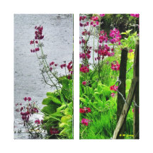 Copie d'art de toile de fleurs sauvages de Lakesid Impression Sur Toile