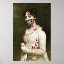 Copie d'art de toile de zombi de couverture de PPZ Posters