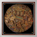 COPIE D'ART DE "TOLTECA" POSTERS