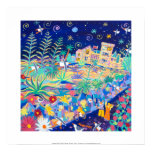 Copie d'art : Nuit bleue tropicale Tresco. posters