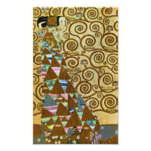 Copie d'attente de Gustav Klimt Photographies D’art