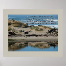 Copie de 41:10 de plage de bois de flottage et d'I Posters