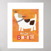 Copie de beagle de Reagle Posters