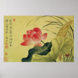 Copie de beaux-arts de peinture chinoise de fleur  posters