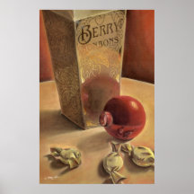 Copie "de bonbons de baie" posters