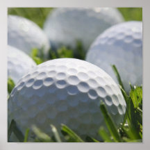 Copie de boules de golf posters