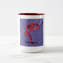 Copie de broderie de denim de perles de dragon tasses