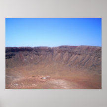 Copie de cratère de météore de l'Arizona Posters