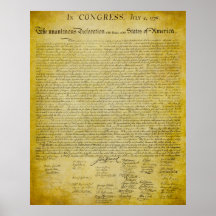 Copie de déclaration d'indépendance posters