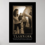 Copie de Demotivational de travail d'équipe Posters