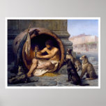 Copie de Diogène et d'affiche de chiens par Gérôme