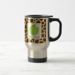 Copie de girafe d'Apple de vert de tasse de profes