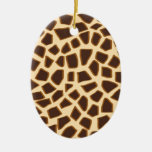 Copie de girafe - ornement ovale