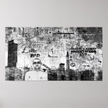 Copie "de graffiti de Manchester" Posters