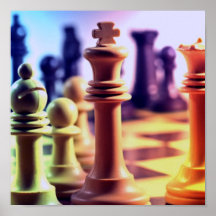 Copie de jeu d'échecs posters