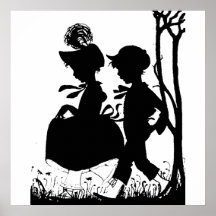 Copie de la toile BoyGirl1 Posters