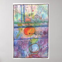 Copie "de lever de soleil de ville" posters