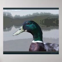 Copie de l'industrie graphique de Mallard Posters