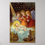 Copie de nativité de Noël Posters