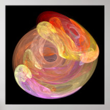 Copie de palette de coucher du soleil posters