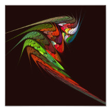 Copie de photo d'art abstrait de caméléon