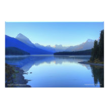 Copie de photo de matin de lac Maligne