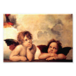Copie de photo de Sistine Madonna d'anges de Rapha