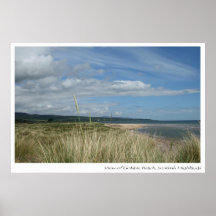 Copie de plage de Golspie Posters