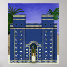 Copie de porte d'Istar Affiche