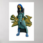 Copie de poussin de cavalier posters