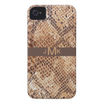 Copie de serpent de python avec la conception de m coques Case-Mate iPhone 4