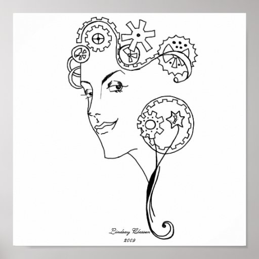 Copie de silhouette de dent posters