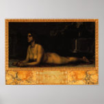 Copie de "sphinx" de Franz von Stuck Posters