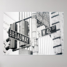 Copie de Times Square de Broadway Affiches