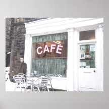 Copie de toile de Café du Sid Affiche