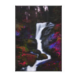 Copie de toile étirée par cascade de Triberg Toile Tendue Sur Châssis