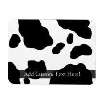 Copie de vache à amusement personnalisée magnet souple